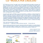 musica per crescere, il CD musicale